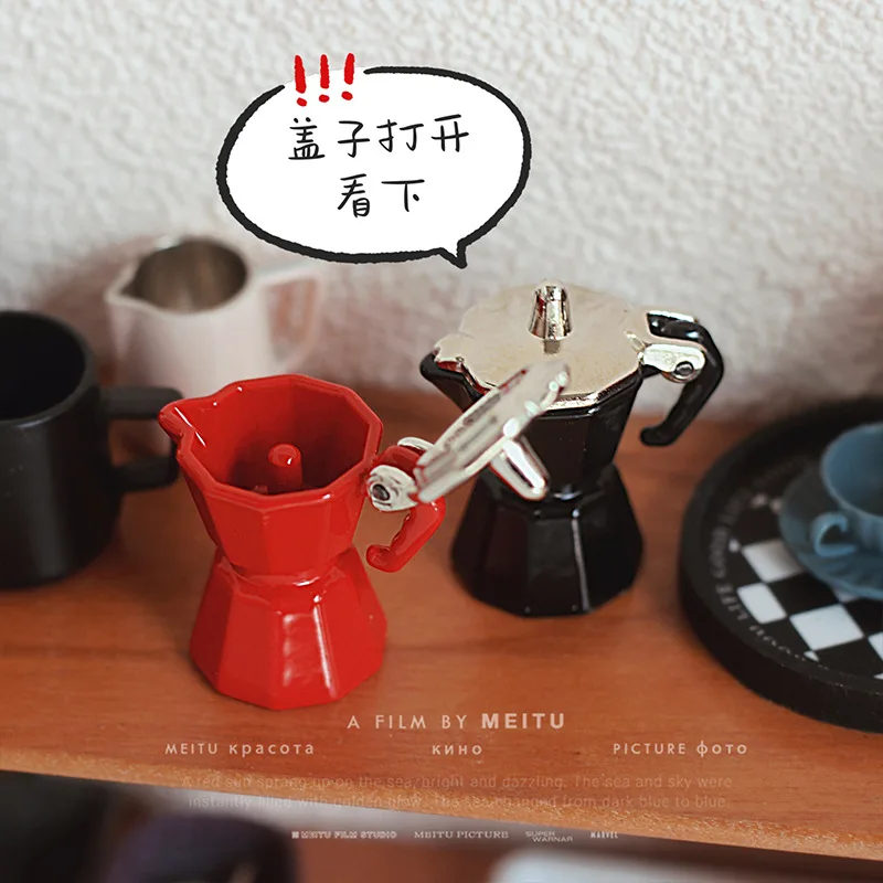 Set Di 3 Caffettiere In Miniatura Per Casa Delle Bambole - Scala 1:12 - Accessori Da Cucina In Miniatura - Collezionabili