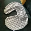 Baby Nursing Pillow Cover Cartoon Breastfeeding Pillow Slipcover Ultra Soft Snug Fits On Newborn Nursing Pillow 3
