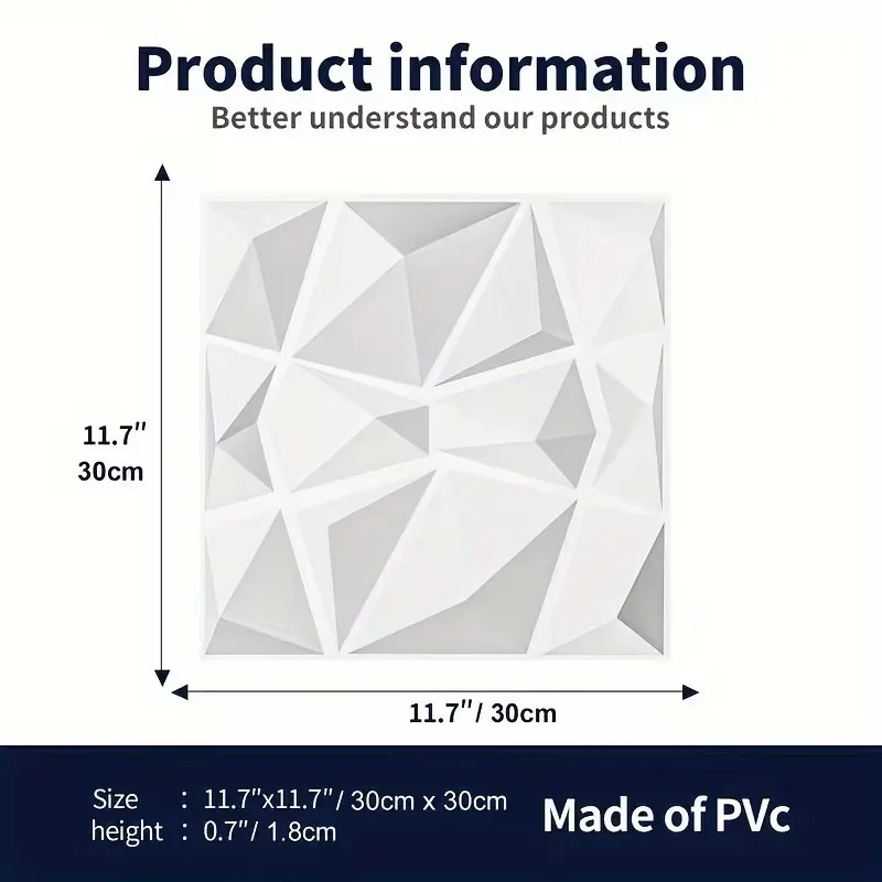 3D Geometric Wall Panel 4