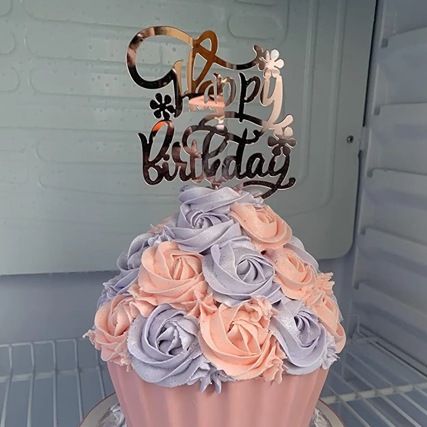 TOPPER PER TORTA acrilico buon compleanno supp 2024 EUR 4,98 - IT