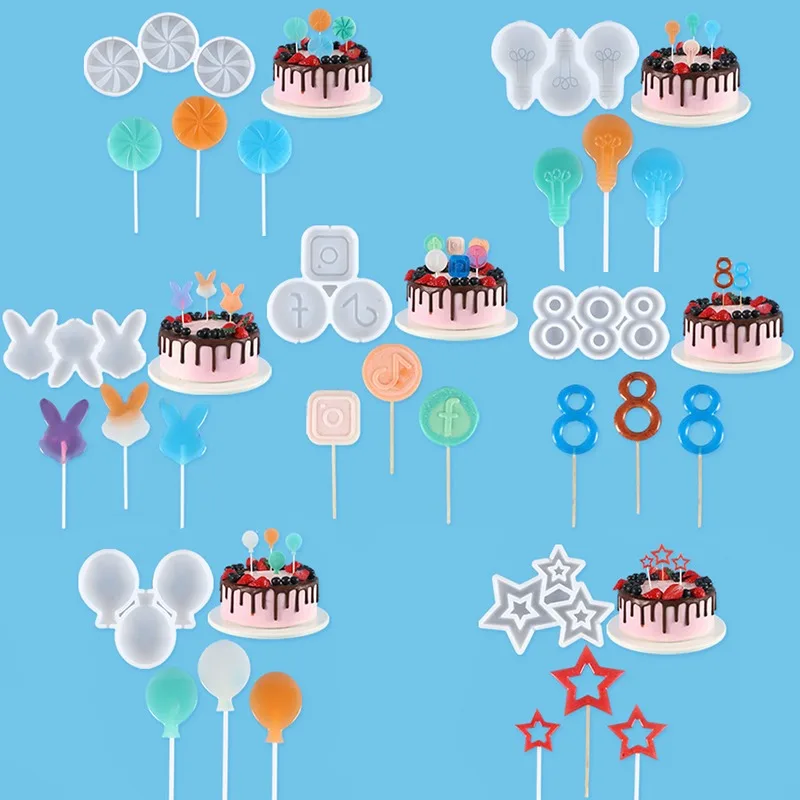 3D Easter Bunny Lollipop Silicone Mold – DIY Rabbit Design for Fondant, Chocolate, Cand... - SKU CDT01133 - UGI Packaging