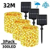 7m/12m/22m/32m LED Solar Light Outdoor Garden Fairy String Light Led Twinkle Waterproof Lamp for Christmas Patio Tree Party 1