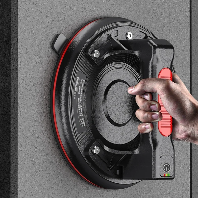 8 Inch Vacuum Suction Cup 220Kg Carrying Capacity Vacuum Suction Cup Heavy Duty Lifter for Granite Tile Glass Manual Lifting