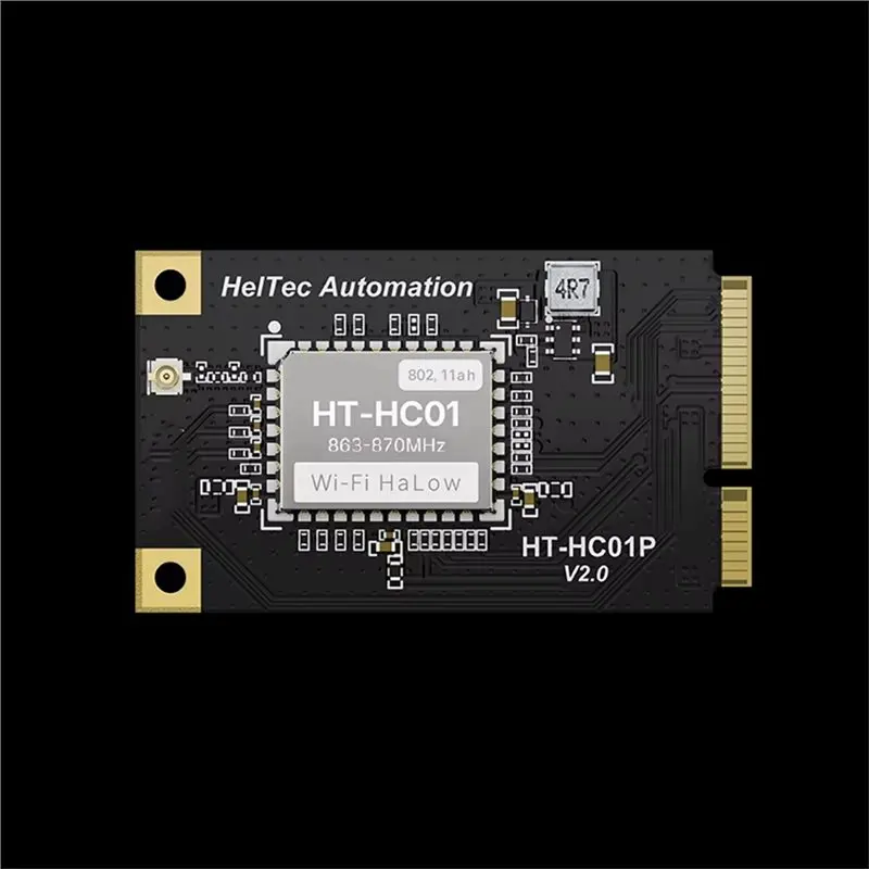 FULL-HT-HC01P V2 Wifi Halow 모듈 Heltec 863-870Mhz 16Dbm 장거리 전송 보안 Iot 미니 Pcie 인터페이스