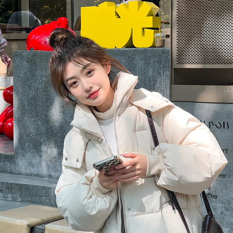 Winter Women Long Parkas Jackets Casual Hooded Thicken Warm Windproof Parkas Coat Fashion Female Outwear Parkas