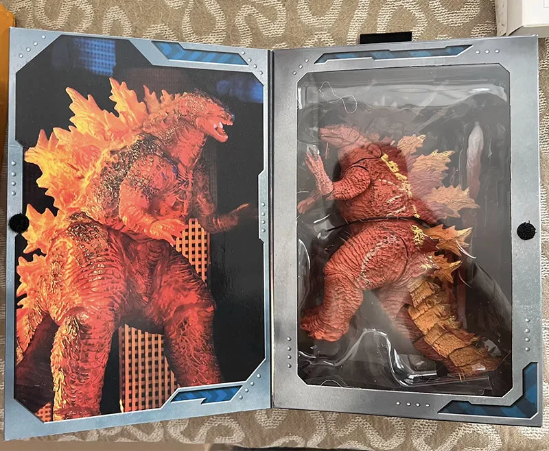 Anime Burning Godzilla Actionfigur Spielzeug 2019 Film Monster Bewegliches Modell Manga Gelenkfiguren Ornament Geschenk für Kinder – Detail 10