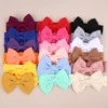 3PCS Baby Headbands Elastic Soft Newborn Hair Bows Headbands for Baby Girl Children Turban Infant Headband Hair Accessories 1