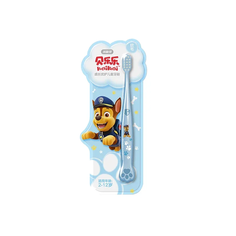 thumbnail image 4 of Cepillo de dientes infantil original de Paw Patrol con figuras de dibujos animados de Chase Skye, herramientas de limpieza de dientes de goma suave adecuadas para niños de 2 a 12 años, 4 of 5