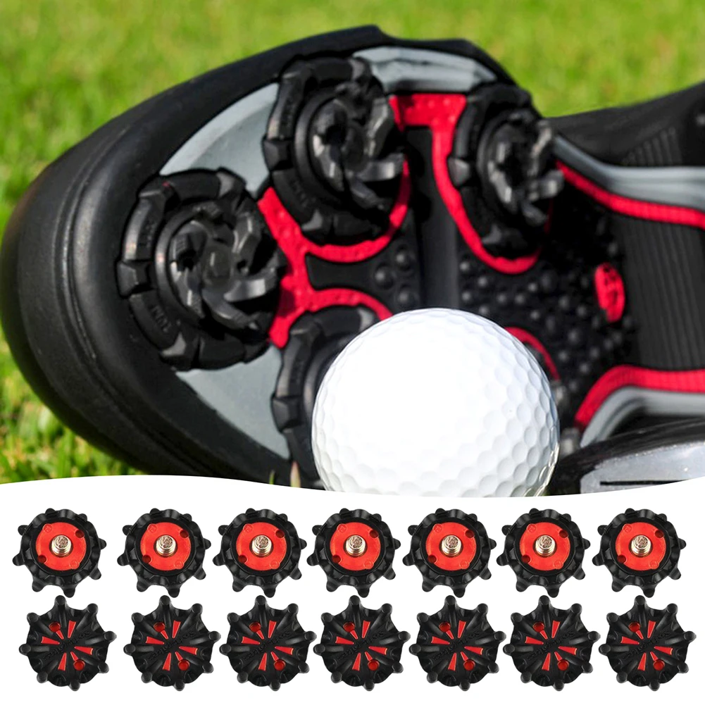 14pcs/Set Golf Cleats Anti-Slip Spikes For Golfs Shoes Durable
