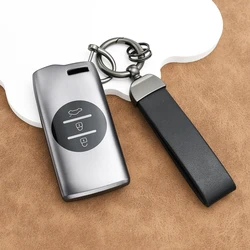 Premium Shell Fob Keychain Accessory and Remote Key Cover Holder (Set 2)