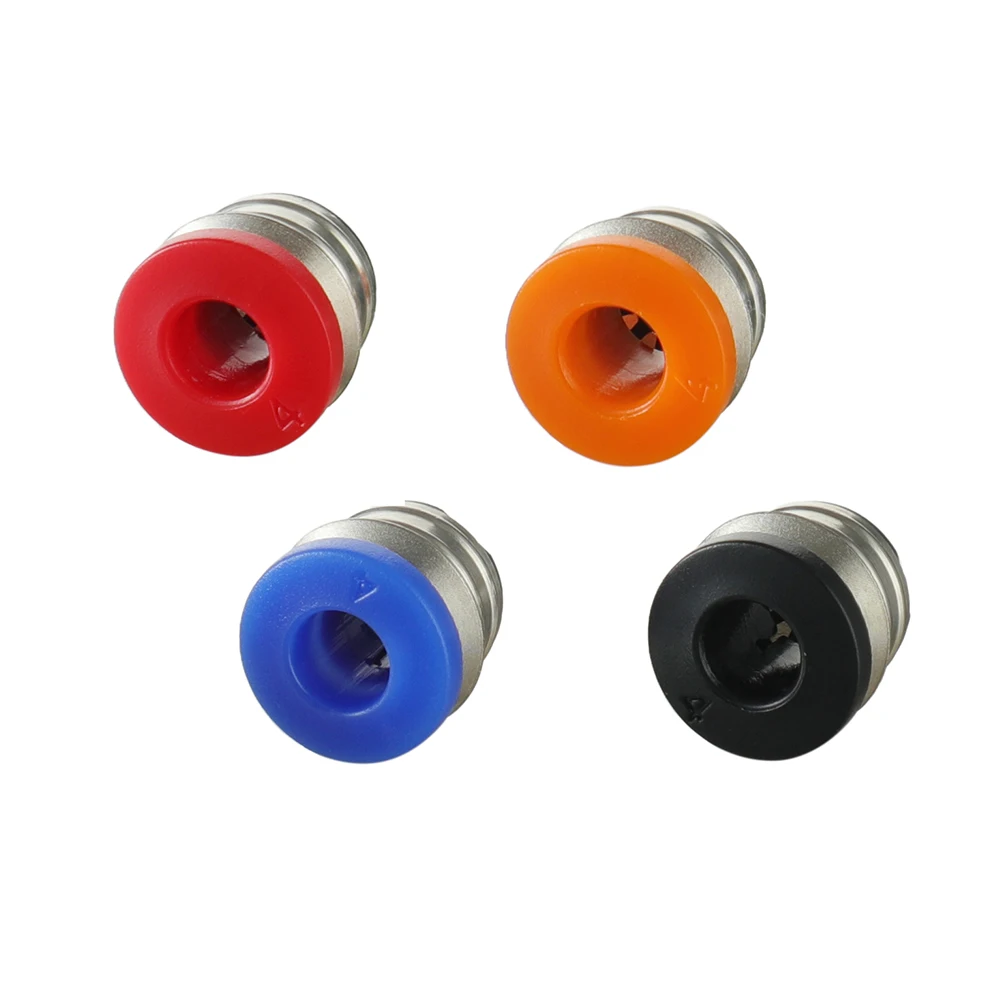 XCR3D 4/8pcs 3D Printer Parts Pneumatic Fittings Connectors 2*4 PTFE Tube Bowden Quick Plug 1.75mm Filament Hotend Extruder Kit - 5