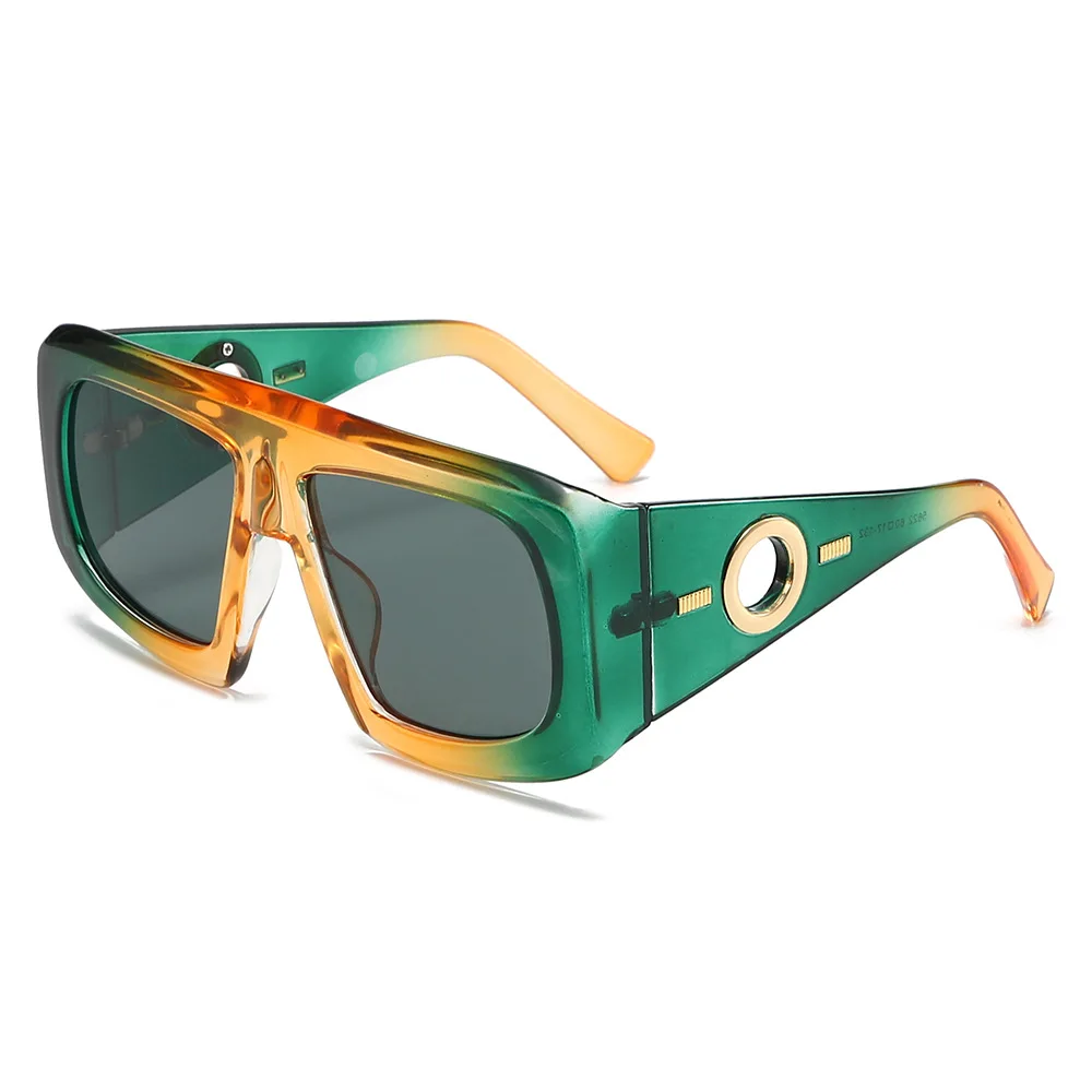Čtverec brýle proti slunci ženy muži cestovní široký brýle nohama odstínů pánský ženské UV400 gafas oculos retro značka výtvarník luxusní