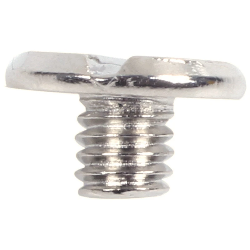 30 Sets Leather Belt 5 X 6 Mm Silver Screw Binding Promotion
