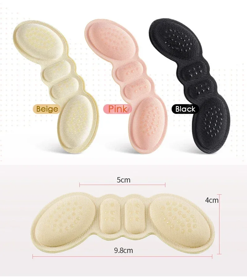 Insoles for Shoes Women High Heel Pad Adjust Size Adhesive Heels Pads Liner Grips Protector Sticker Pain Relief Foot Care Insert shoe insoles heel protector pads