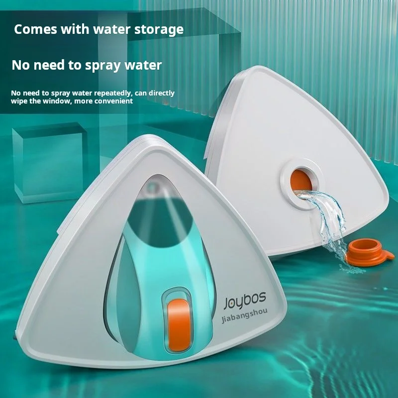 Double-sided Magnetic Glass Window Cleaner,Special Anti Fall Strong Magnet, Automatic Water Outlet for Home Window Clean, 3-35mm