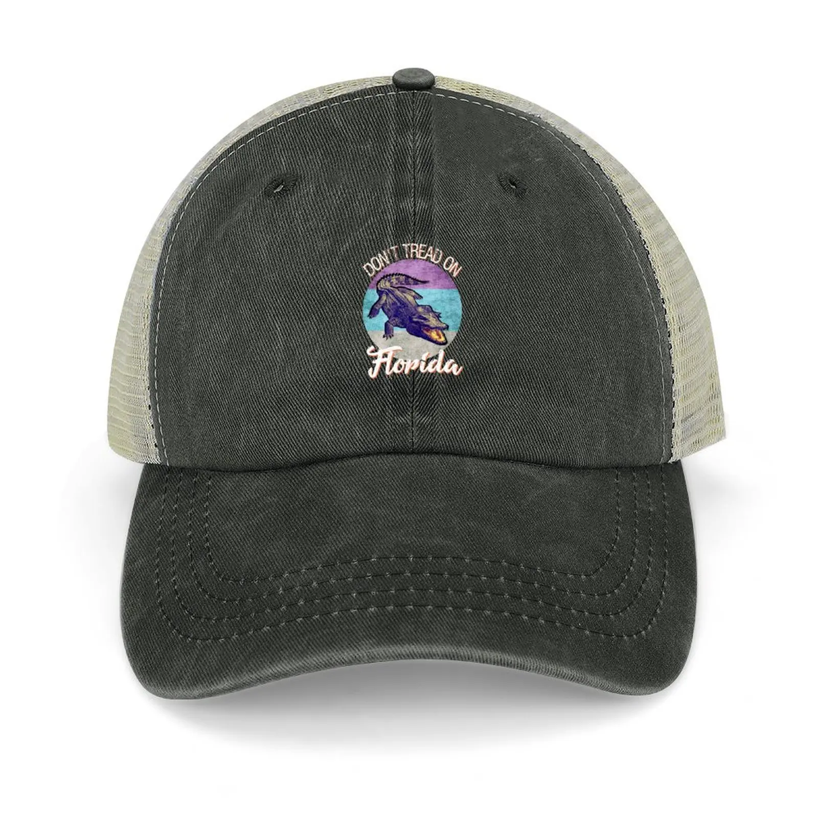 

DoN'T TREAD ON Florida alligator Cowboy Hat New In Hat beach hat Man Women's