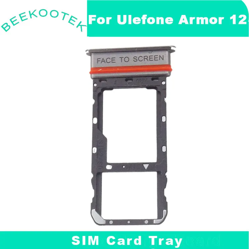 New Original Ulefone Armor 12 Sim/Tf Card Holder Tray Card Slot Repair Replacement Accessories For Ulefone Armor 12 Smart Phone