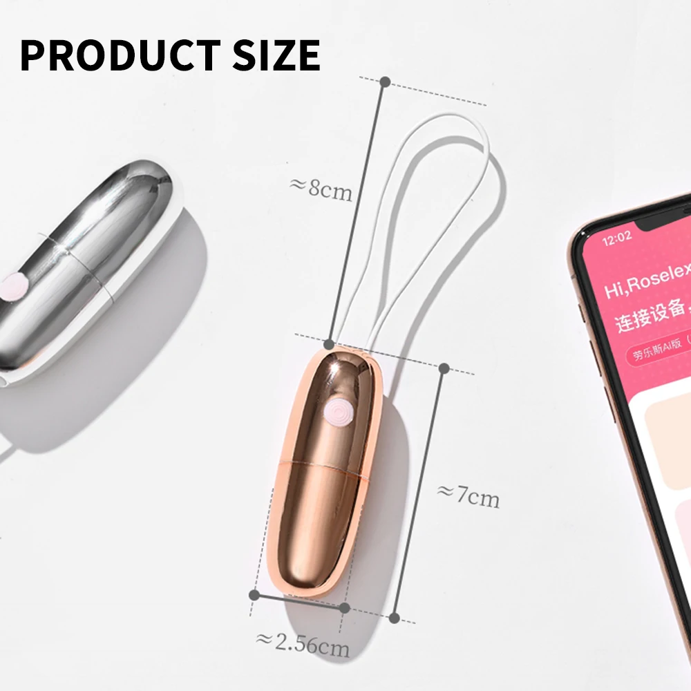 Bullet vibrator stimulateur clitoridien connecté rechargeable_voghion.com