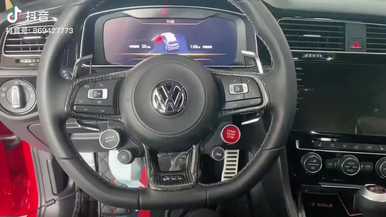 VW T-Roc A1DFF　ステアリングホイール VW MQB ゴルフ7 GTI Rライン ティグアンRライン CC T-Roc R