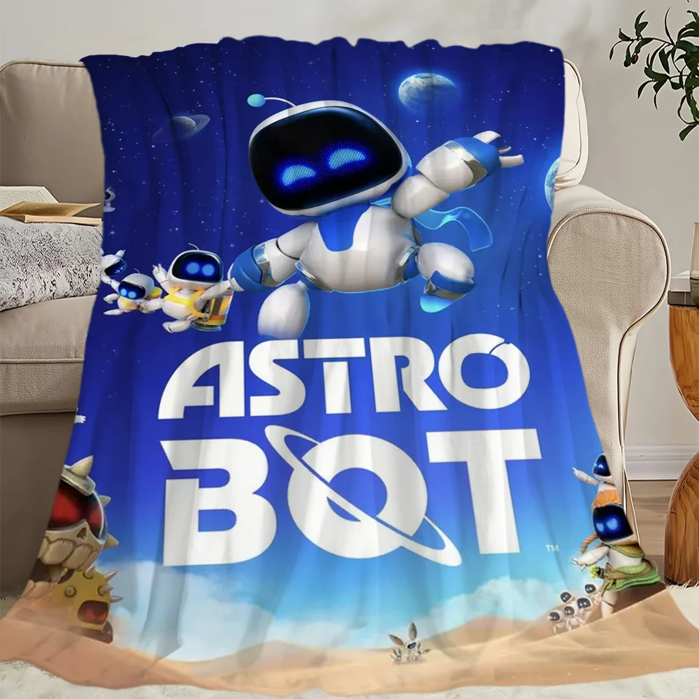 Game A-Astro B-BotS Skicomfort Warm Soft Home Kids Lunch Blanket Suitable For Living Room Office Daily Travel Gifts 6