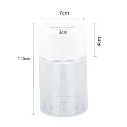 Elegant Transparent Hydroponic Vase (WHITE)