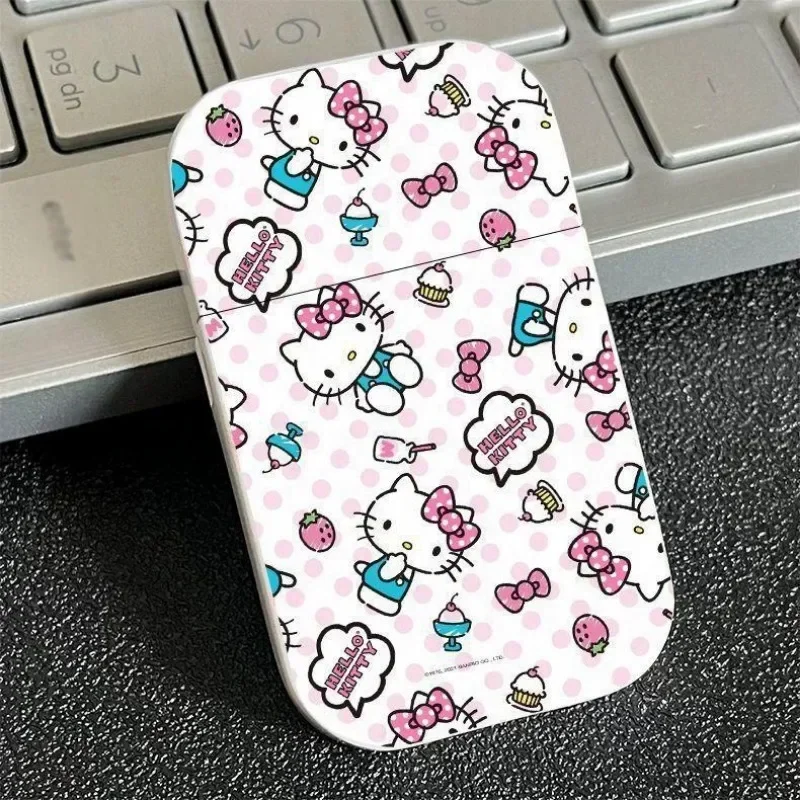 Mini Kawaii Cute Lighter for Ladies Windproof Pink Flame Cigarette Lighter Refillable Butane Gas Lighters Smoking Accessories 5