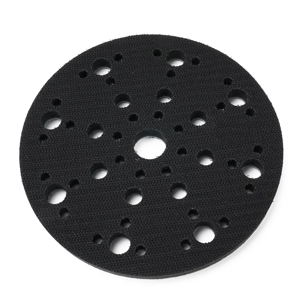 

1pcs 150mm 48-Holes Soft Sponge Interface Pad For Sander Backing Pads Buffer Reduce Vibration Orbital Power Tools Accessories