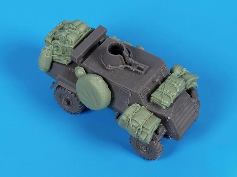 1/72 Scale Die-Cast Resin Otter Accessories Set - Unassembled and Unpainted Kit