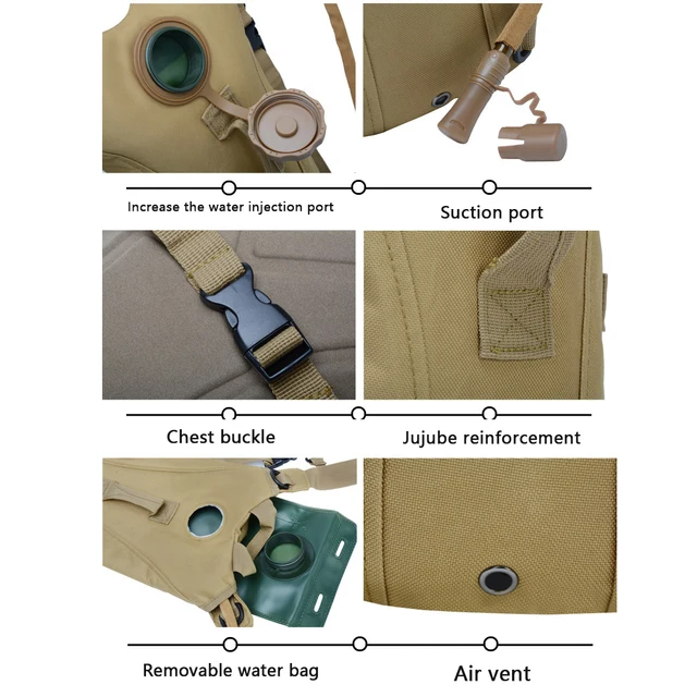 Camping Hydration Water Pack 4