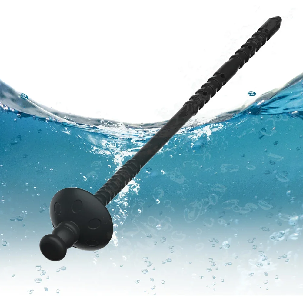 Penis Sex Toys Urethral Sounding Rod Silicone Penis Insert Plug Male Urethra Dilator Masturbation Stimulation Massager Tool