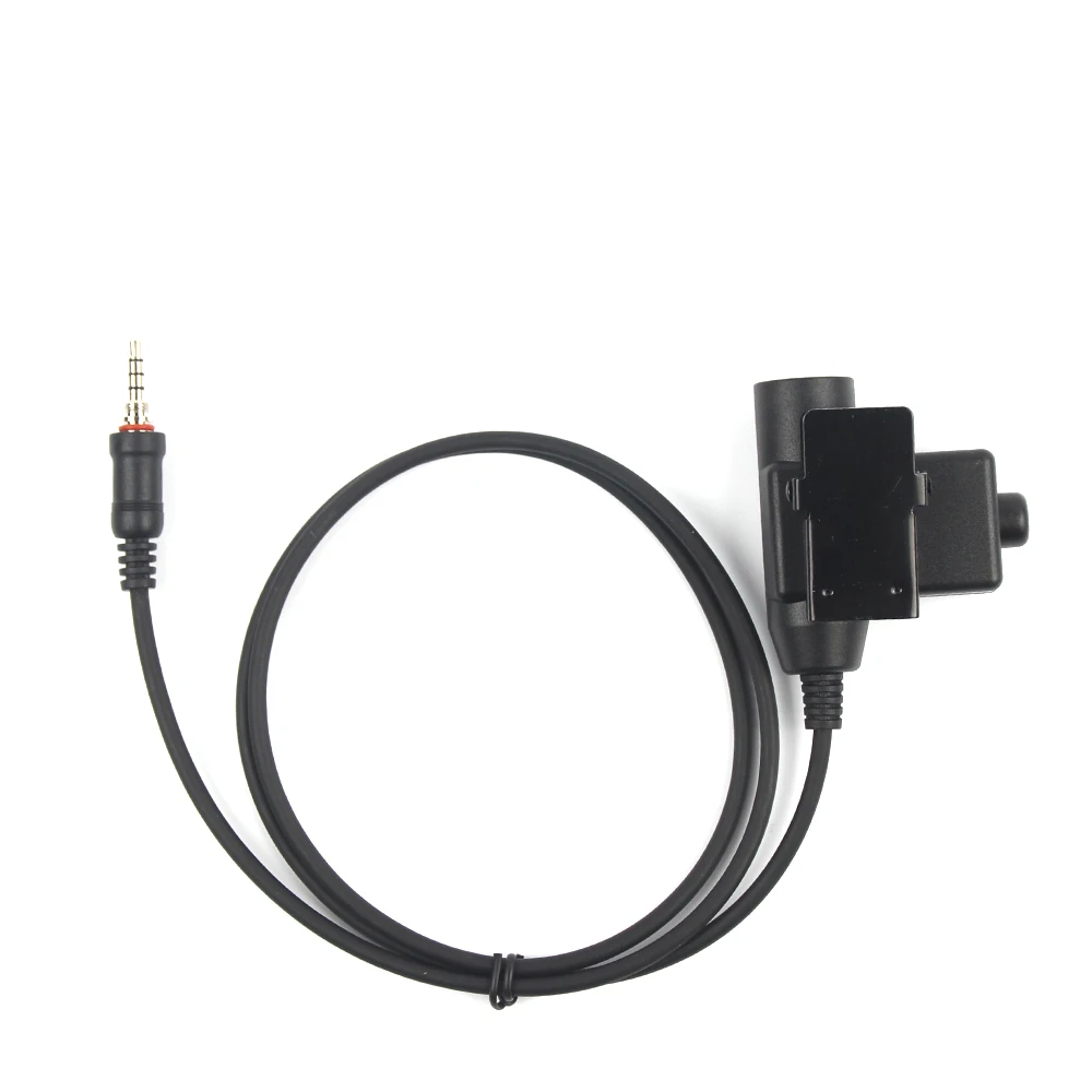 U94 PTT+black Tactical Headset and Noise Reduction Hearing Protection Shooting Headphone For Yaesu Vertex VX-6R VX-7R FT-270R