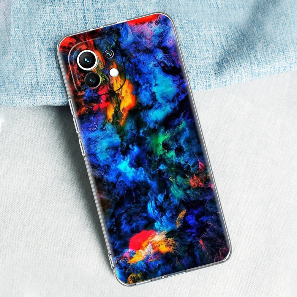 Ink Wash Starry Sky Galaxy Phone Case Cover