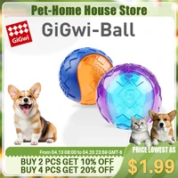 GiGwi Pet Dog Puppy Squeaky Chew Toys Sound Pure Natural Non-toxic Rubber Outdoor Play Small Large Dogs Funny Ball for Dogs 1