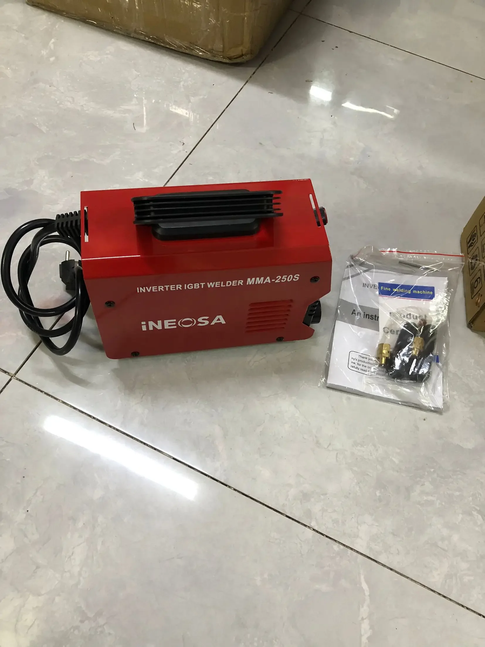 Mini welding machine set, small household 220V portable MMA250 inverter welding machine household Small Household, Portable, 2
