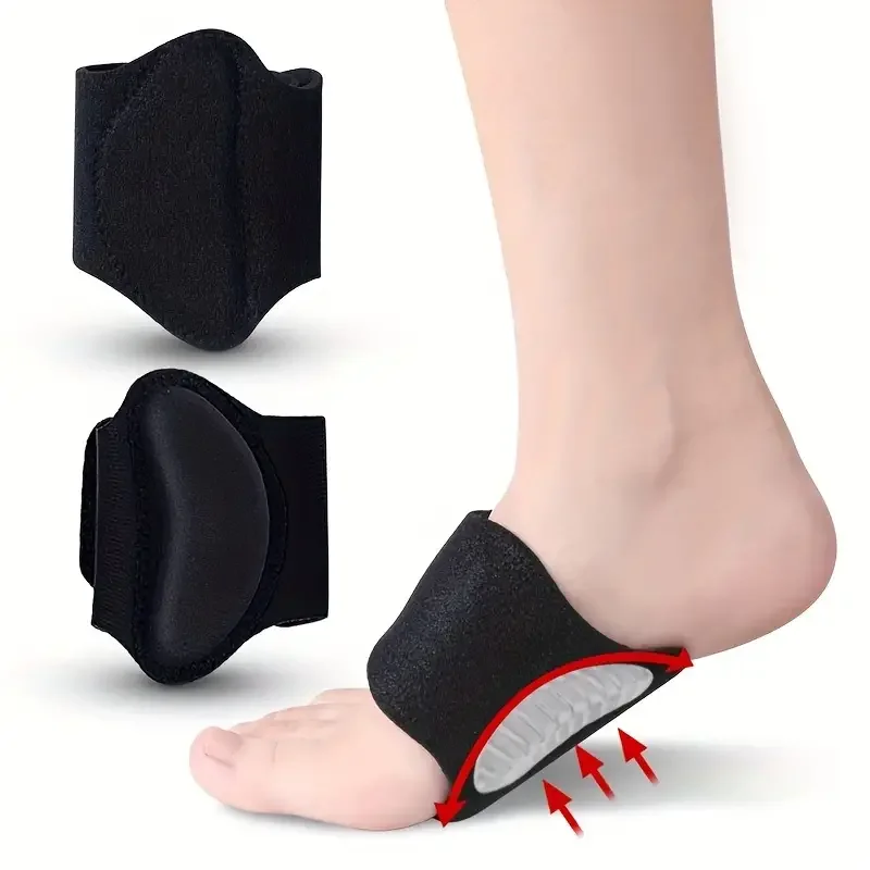 2pcs Compression Arch Support Brace for Men And Women For Flat Feet, High Arches, Fallen Arches, Heel Fatigue 3