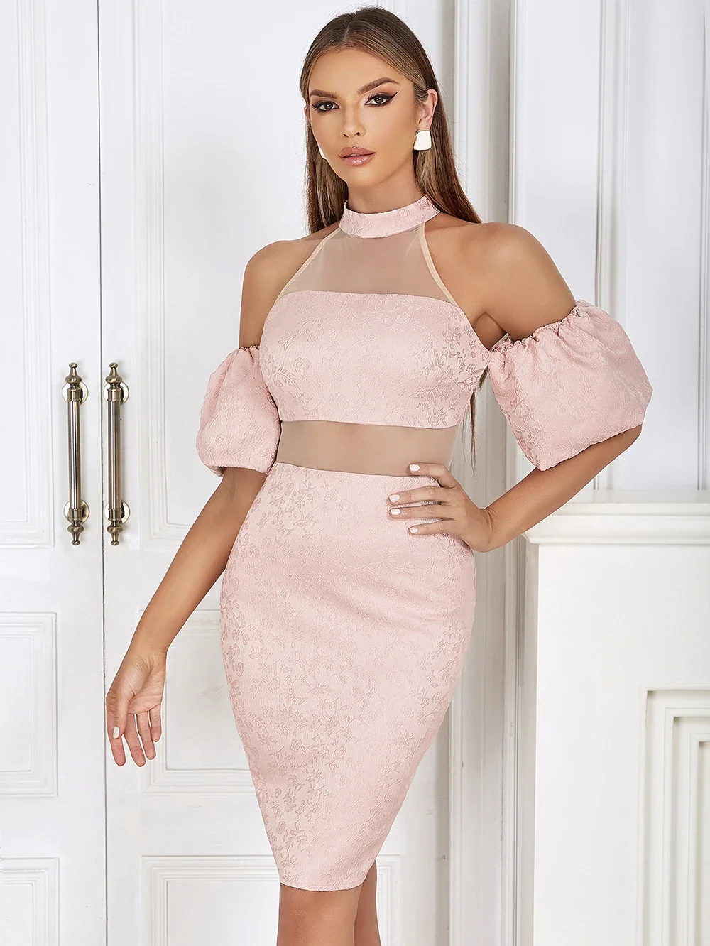

Women's Sexy Pleated High Split Maxi Dresses Female Backless Lace Up Sleeveleess Bodycon Dress Summer Lady Club Evening Vestido