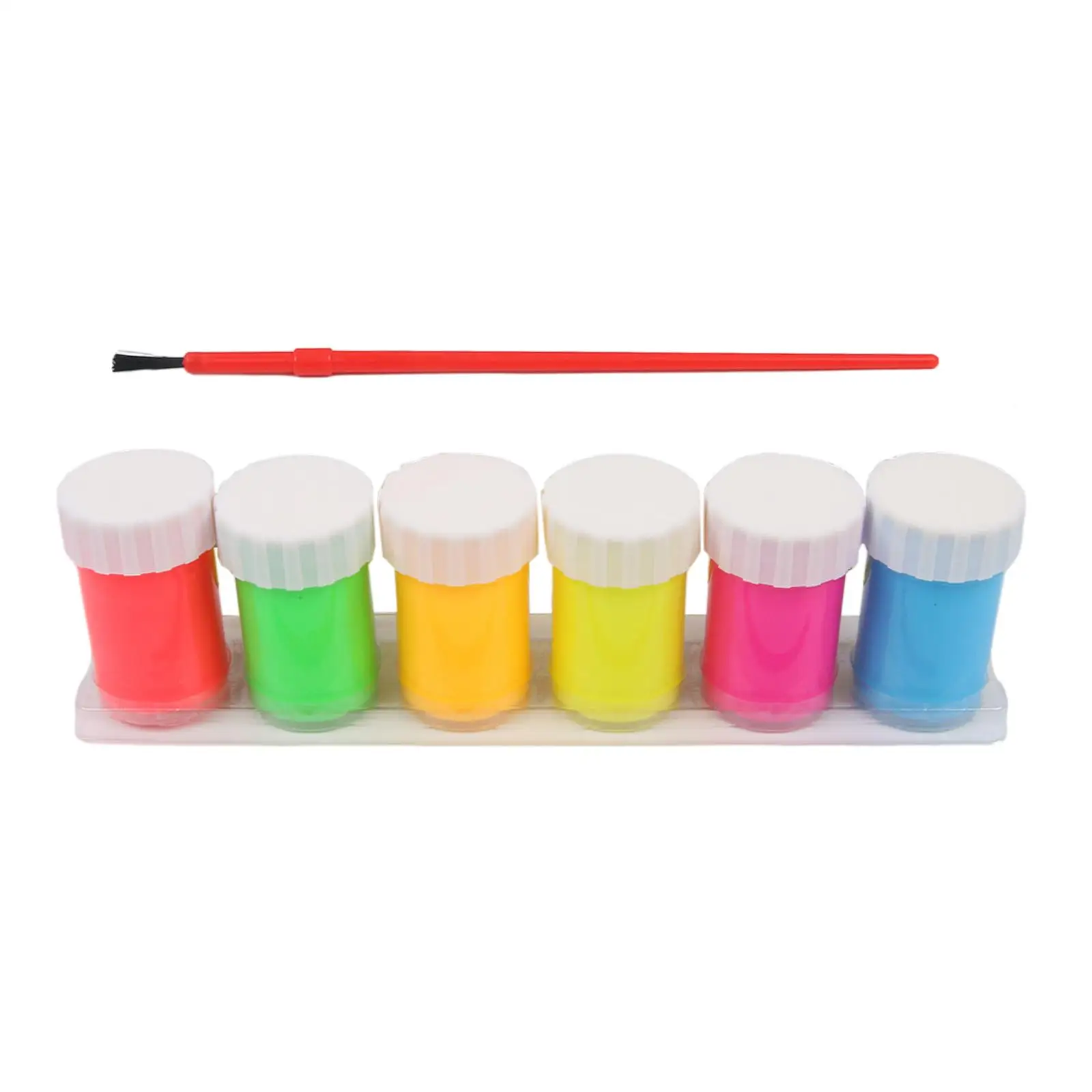 Washable Paint for Kids Pumpkin Paint Poster Paint Set 6 Count for Advertising Graffiti Classroom Arts Craft Supplies School Washable Paint for Kids Pumpkin Paint Poster Paint Set 6 Count for Advertising Graffiti Classroom Arts Craft Supplies School