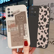 

A52S 5G Case For Samsung A51 Cover Silicone Case for Samsung Galaxy A32 4G A12 S20 FE S21 Ultra A31 A71 A21S A72 A50S A30 Fundas