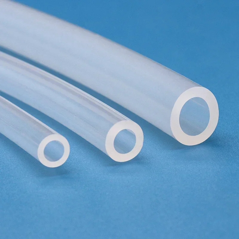 Silicone Tube 1/5/10M Food Grade Transparent Silicone Rubber Hose ID 0.5 1 2 3 4 5 6 7 8 9 10 12 13 14mm O.D Flexible Nontoxic