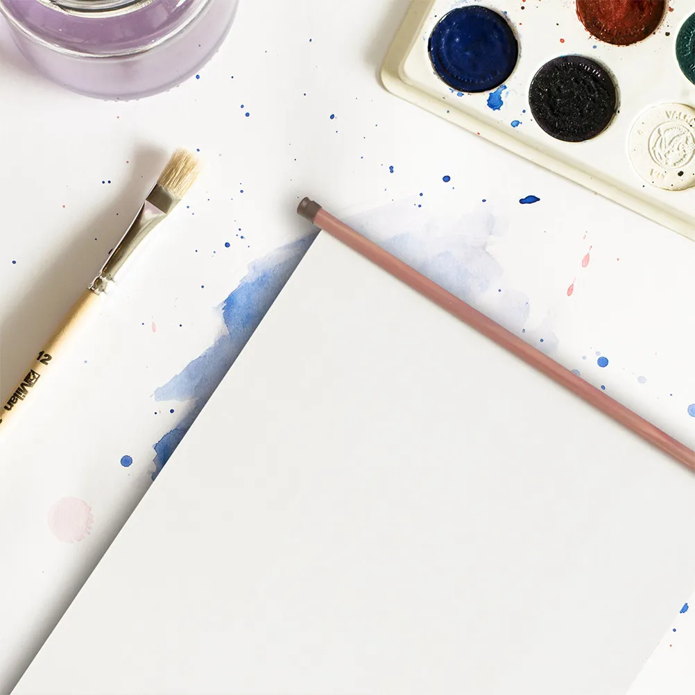 2Pcs 서예 물 쓰기 천 모조 Xuan 종이 접이식 롤업 전통 중국어 붓 연습 시트 재사용 가능