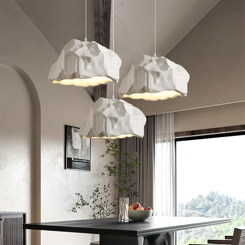 

Wabi Sabi Lamp Nordic E27 Led Pendant Light Dining Living Room Bedroom Chandelier Suspend Lamp For Restaurant Luminarias Fixture
