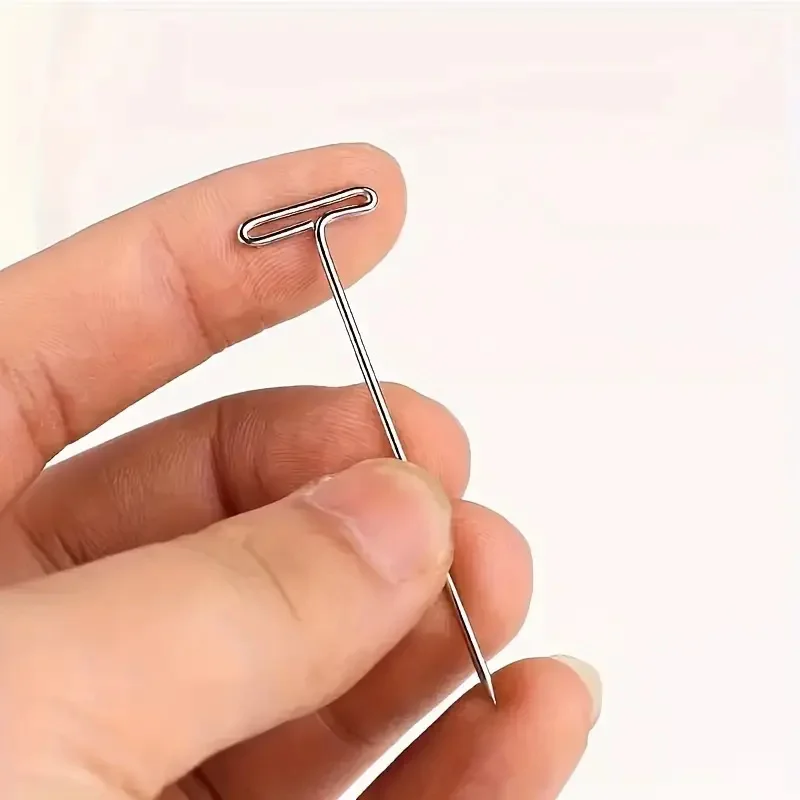 T & C curved wig making pins needles set 70 pieces wig making t pins