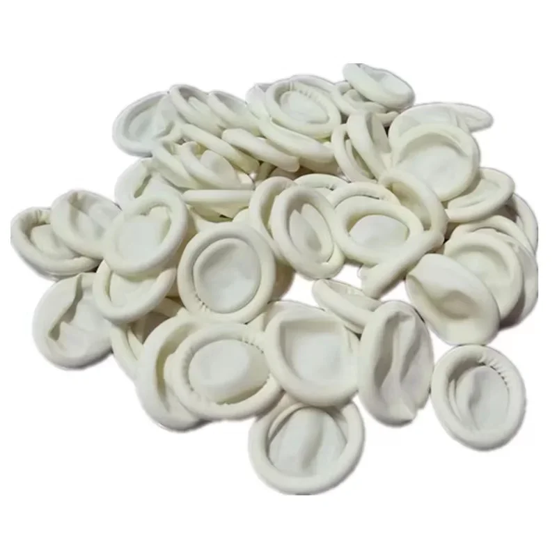 100pcs 보호 Antislip 손가락 끝 장갑 유제 손가락 침대 정전기 방지 보호 장갑 시계 제조 업체에 대 한 시계 수리 도구