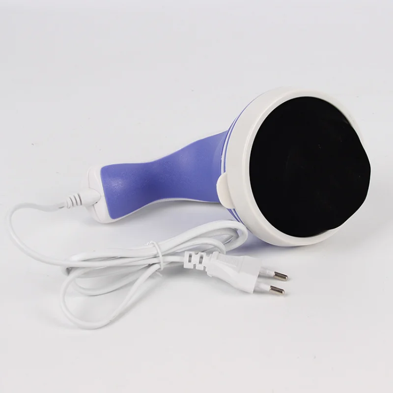 BXA Electric Handheld Body Massager Spin Back Shoulder Neck Leg Foot Pain Relief Relaxation Hammer Roller with 5 Massage Heads