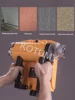 Dust-Free Wall Planing Machine Electric Cement White Gray Wall Shovel Planer Old Wall Renovation Putty Peeled Tools 220V 3