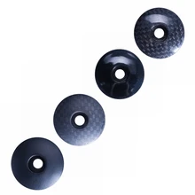 

Ultralight 6g Carbon Fiber Bicycle Headset Top Cap Bike Stem Top Cap 28.6mm