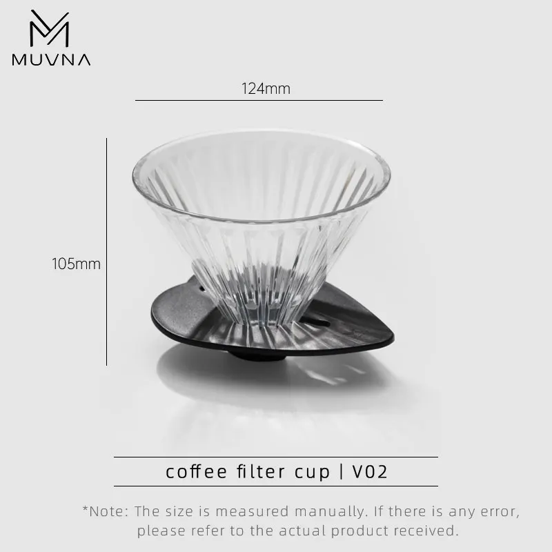 MUVNA Pour Over Coffee Maker 350/450/500ml - ماكين...