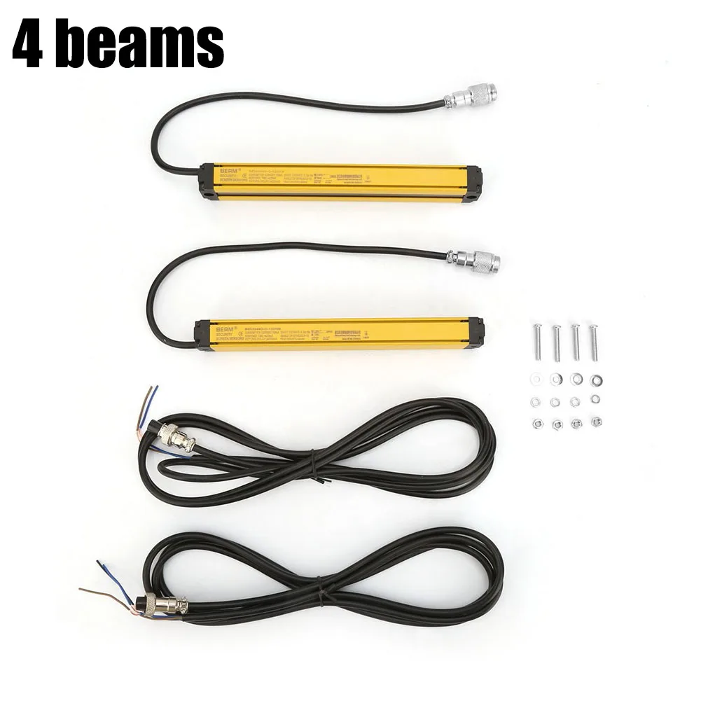 Effective Protection Height Light Curtain Sensor Switch Beam Light Curtain Light Curtain Grating Safety Light Grating