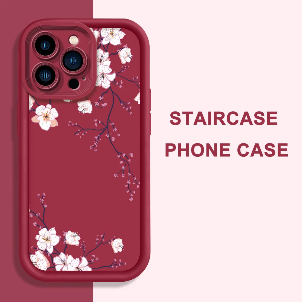 Cover morbida con motivo floreale primaverile per Huawei Honor 600 400 300 200 90 70 Pro Lite Ultra Smart 4G 5G - immagine 5