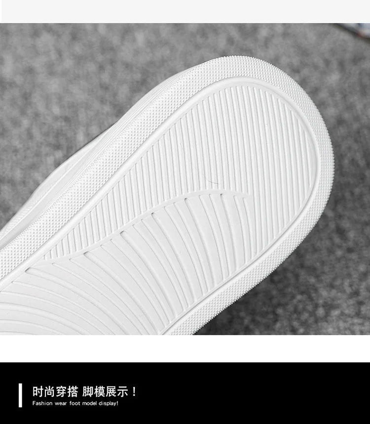 Men's Summer Canvas Slip-On Sandals, Casual Versatile Half-Sandals, Korean-Style Trendy Men's Shoes